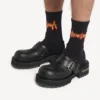 Men’s venom mule in black