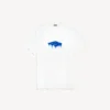 Men’s wet brush oversized t-shirt in white