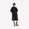 Men’s workwear short sleeve shirt in black