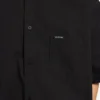 Men’s workwear short sleeve shirt in black