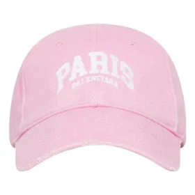 Paris Logo Baseball Cap “Light Pink White” 680748410B20697
