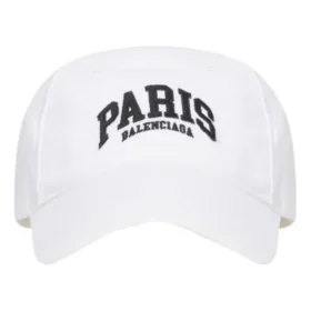 Paris Logo Baseball Cap “White” 680748410B29060