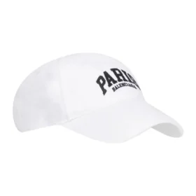 Paris Logo Baseball Cap “White” 680748410B29060