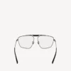Tag 2.0 navigator sunglasses in dark silver