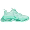 Triple S Sneaker “Clear Sole – Mint” 544351W2GA14500