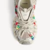 Women’s 3xl extreme lace sneaker in eggshell/multicolor