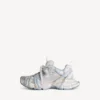 Women’s 3xl extreme laces logo sneaker in white/off white/light blue