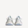Women’s 3xl extreme laces logo sneaker in white/off white/light blue