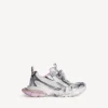 Women’s 3xl gel clearsole sneaker in white/pink/black