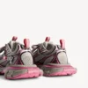 Women’s 3xl gradient sneaker with charms in grey/pink
