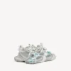 Women’s 3xl lace sneaker in taupe/white/light blue
