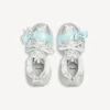 Women’s 3xl lace sneaker in taupe/white/light blue