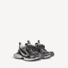 Women’s 3xl sneaker in black/silver