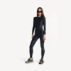 Women’s 3xl sneaker in black/silver