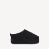 Women’s alaska soft platform mule in black