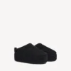 Women’s alaska soft platform mule in black