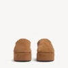 Women’s alaska soft platform mule in brown/white