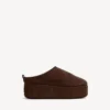 Women’s alaska soft platform mule in light espresso