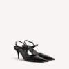 Women’s avenue bow slingback in black/silver