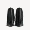 Women’s avenue fringe bootie in black