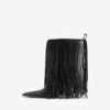 Women’s avenue fringe bootie in black