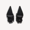 Women’s avenue fringe bootie in black