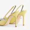 Women’s balenciaga | manolo blahnik slingback in lime