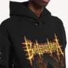 Women’s balenciaga sacra cœur medium fit hoodie  in black