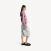 Women’s balenciaga sacra cœur medium fit zip-up hoodie  in old pink