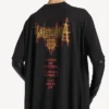 Women’s balenciaga sacra cœur train t-shirt in black