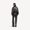 Women’s blouson in black