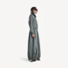 Women’s bodies high collar tracksuit jacket in elephant grey