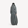 Women’s bodies high collar tracksuit jacket in elephant grey