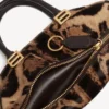 Women’s bolero bowling bag mini in beige/moka