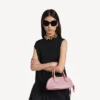 Women’s bolero bowling bag mini in rose quartz