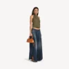 Women’s bolero bowling bag mini in tan cowboy