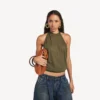 Women’s bolero bowling bag mini in tan cowboy
