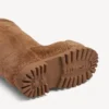 Women’s charm/keychain mini alaska boot in noce