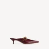 Women’s city mule in merlot