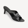 Women’s city sandal in black
