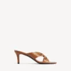 Women’s city sandal in camel