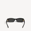 Women’s cosmo rectangle sunglasses in black