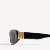 Women’s cosmo rectangle sunglasses in black