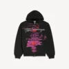 Women’s dream zip-up hoodie in black