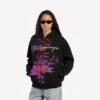 Women’s dream zip-up hoodie in black