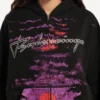 Women’s dream zip-up hoodie in black