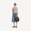Women’s hamptons denim sneaker in blue/off white