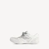 Women’s hamptons medium worn-out sneaker in white
