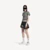 Women’s hamptons medium worn-out sneaker in white