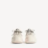 Women’s hamptons suede platform sneaker in beige/black